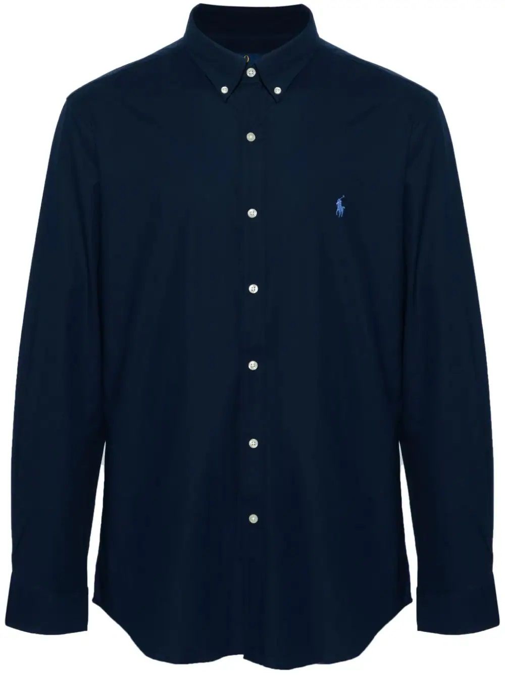 Tシャツ・カットソー Ralph Lauren SPORT SHIRT LONG SLEEVE (710 928254 008 BLUE) Ralph Lauren Long Sleeve Sport Shirt - Timeless Style for